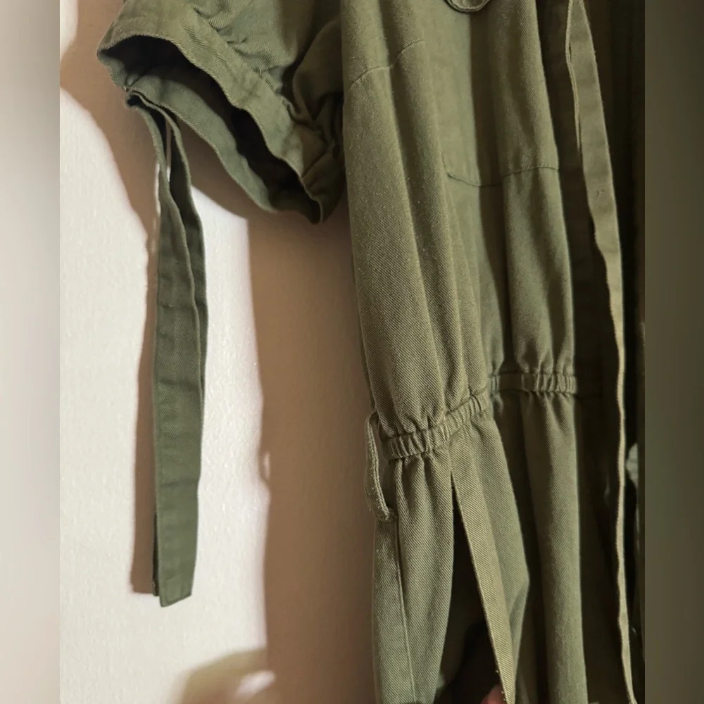 Nasty Gal Olive Utility Jumpsuit - Picture 5 of 7